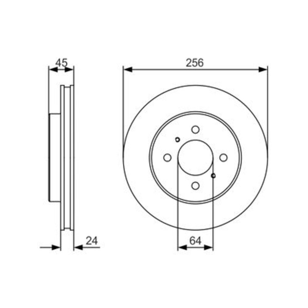 Image for Bosch Brake disc BD1753