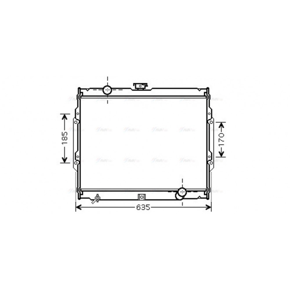 Image for AVA Cooling - Radiator