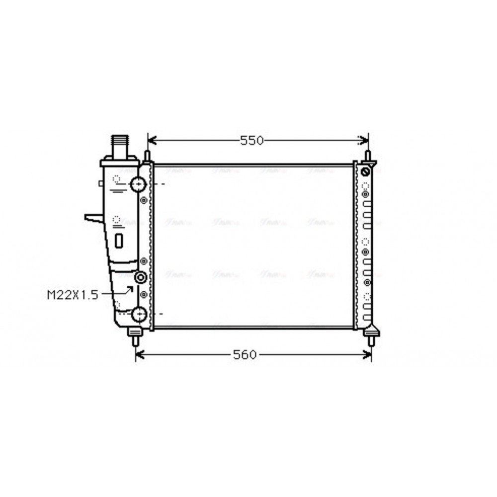 Image for AVA Cooling - Radiator