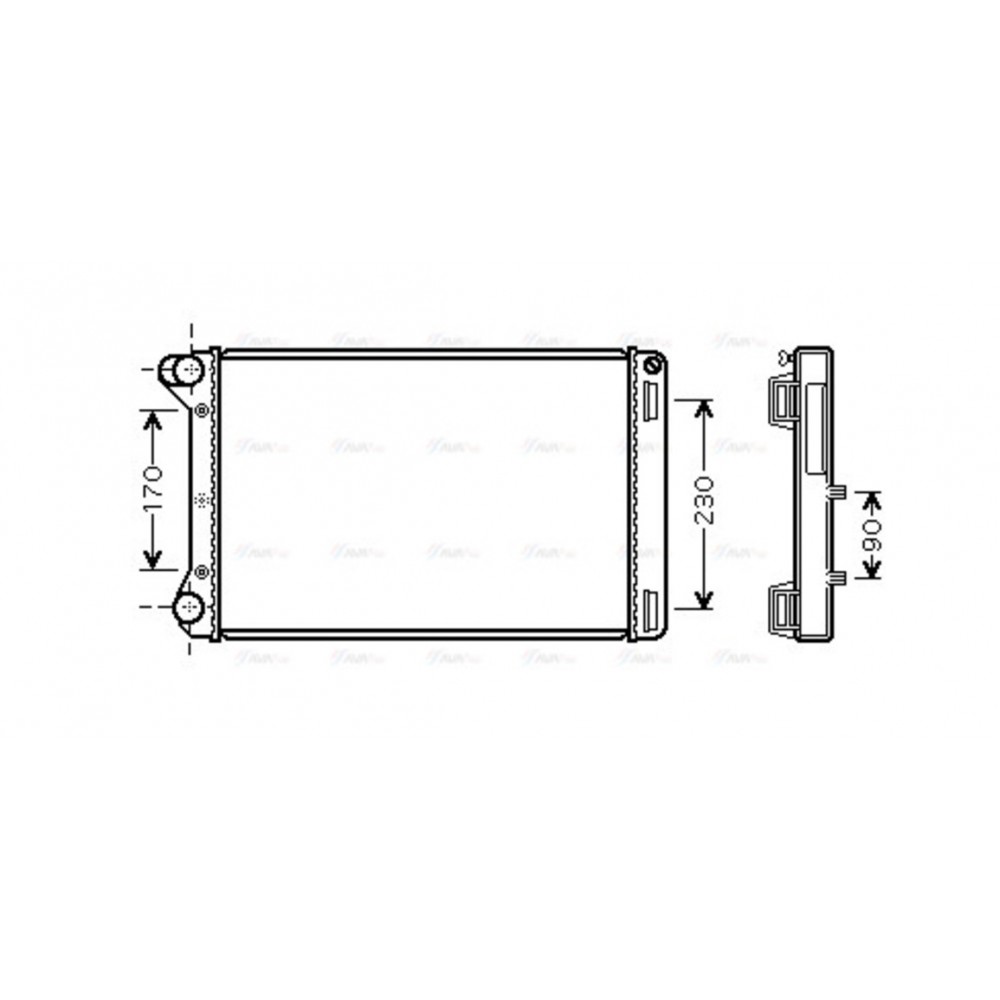 Image for AVA Cooling - Radiator