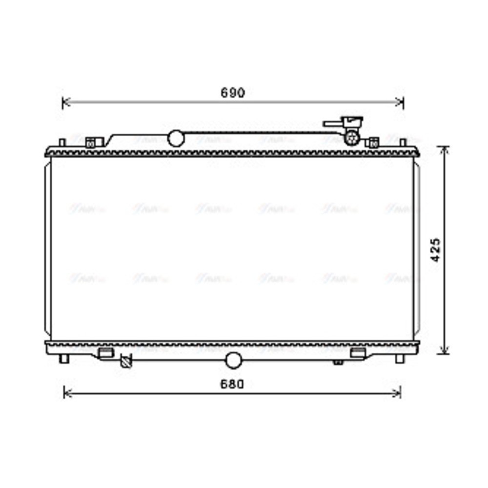 Image for AVA Cooling - Radiator