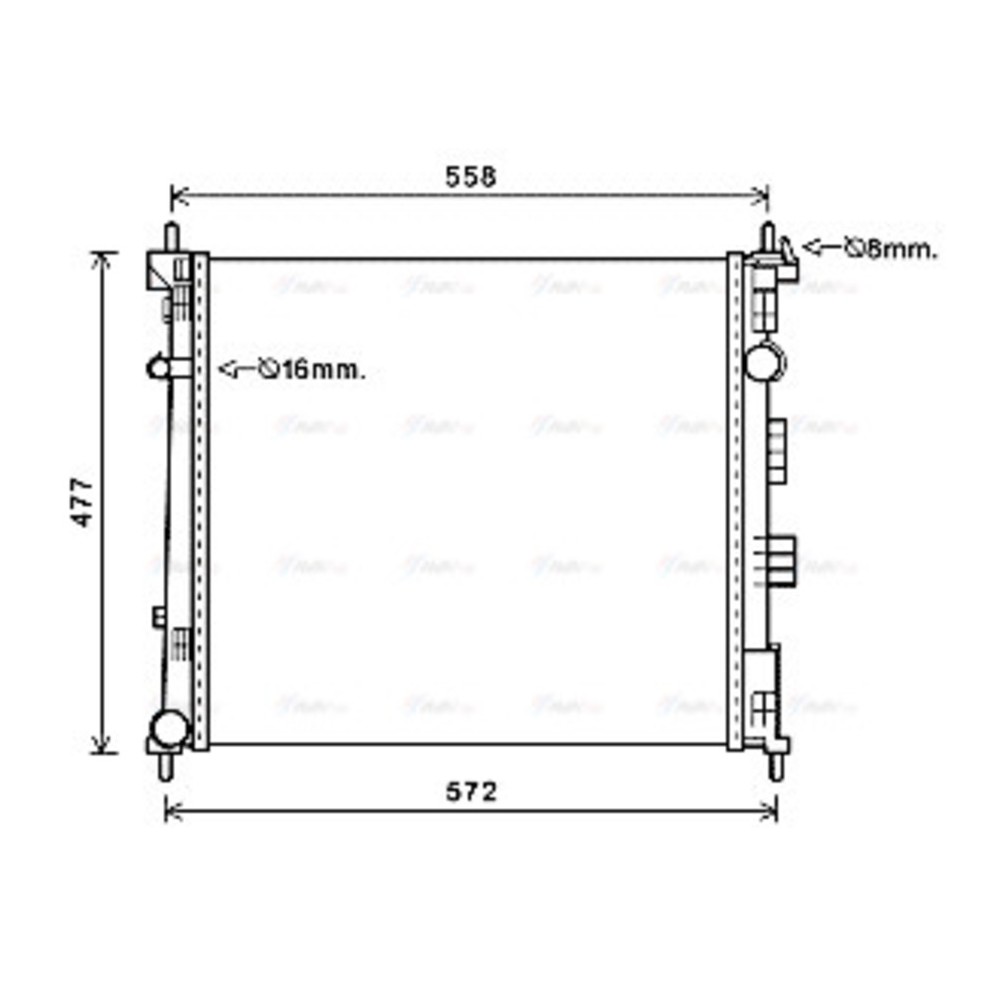 Image for AVA Cooling - Radiator