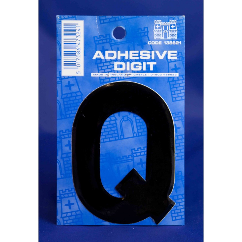 Image for Castle Q Self Adhesive Digits Blk 3inc