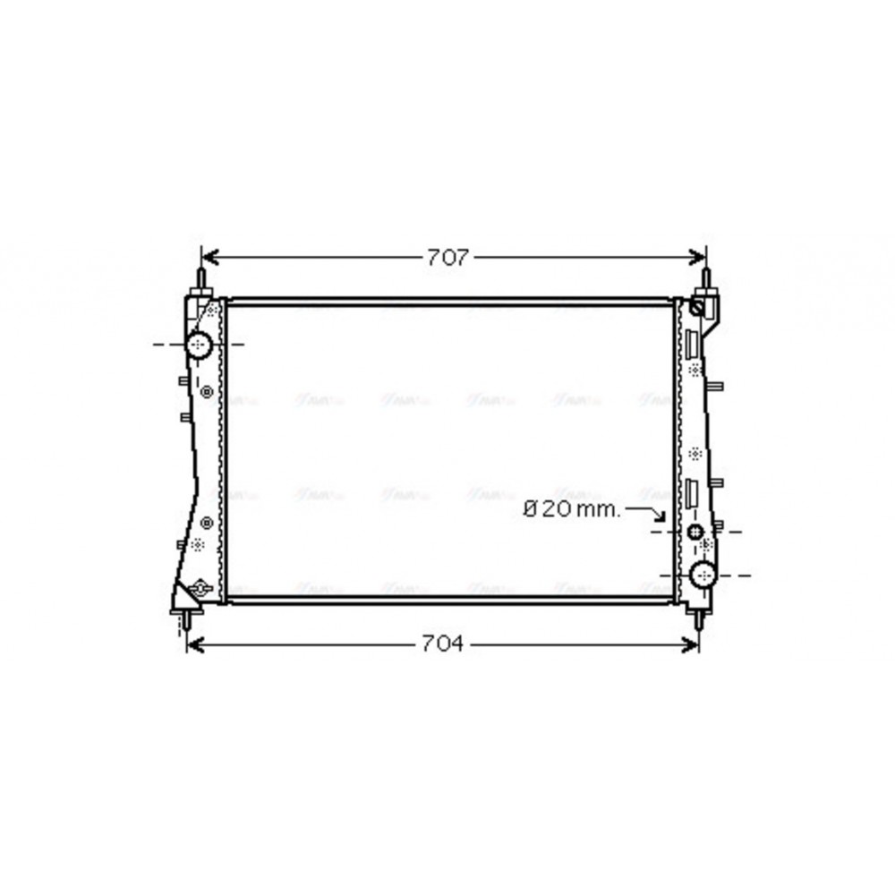 Image for AVA Cooling - Radiator