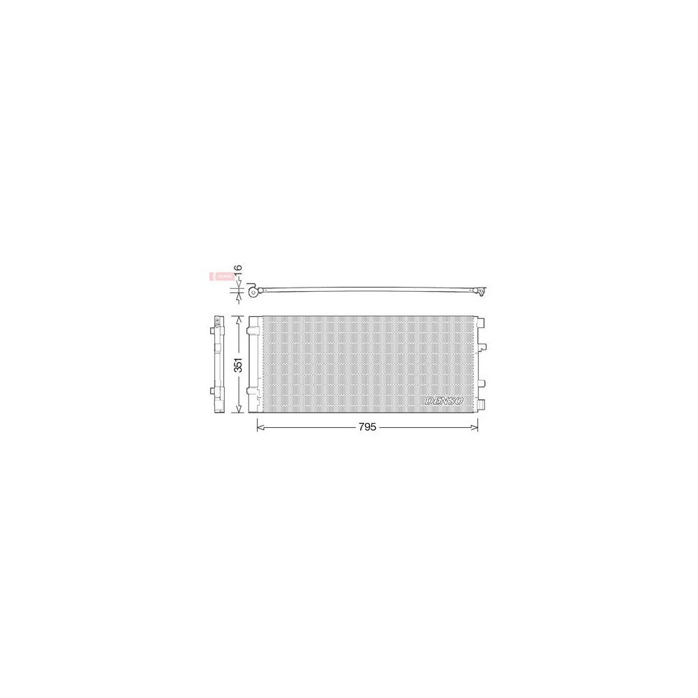 Image for Denso Condenser DCN23037