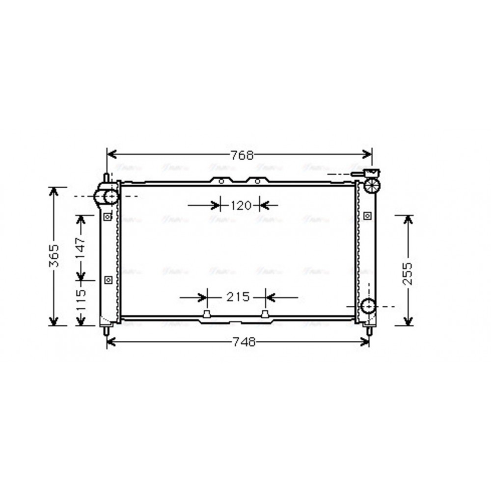 Image for AVA Cooling - Radiator