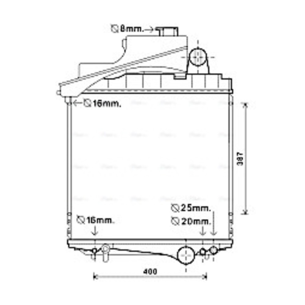 Image for AVA Cooling - Radiator