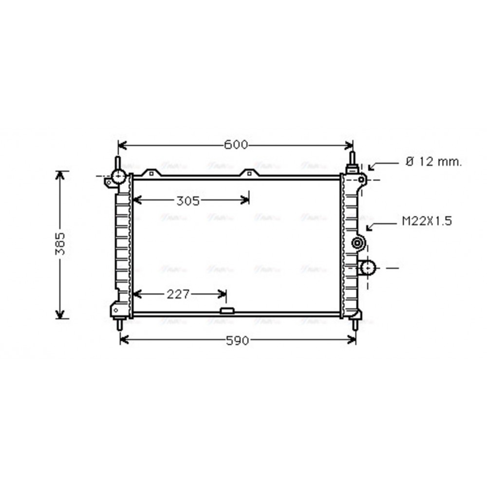 Image for AVA Cooling - Radiator