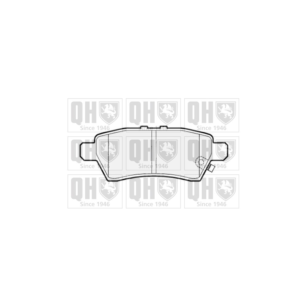 Image for QH BP1527 Brake Pad Set