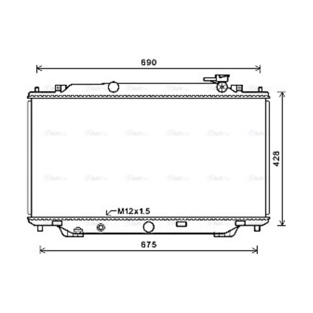 Image for AVA Cooling - Radiator