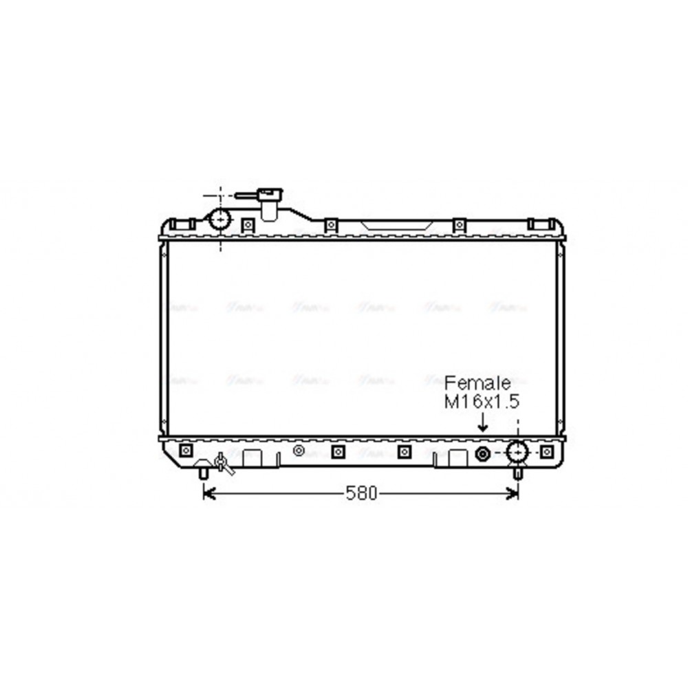 Image for AVA Cooling - Radiator