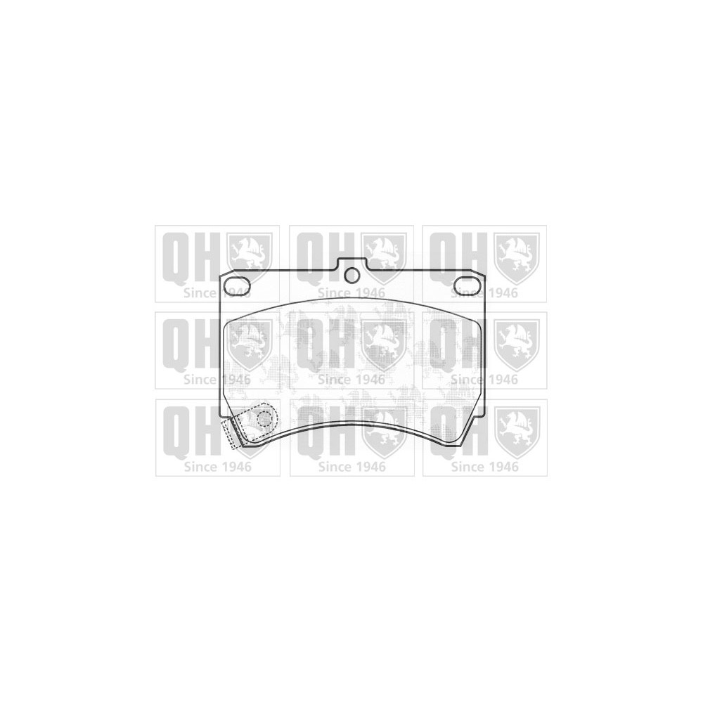 Image for QH BP567 Brake Pad Set