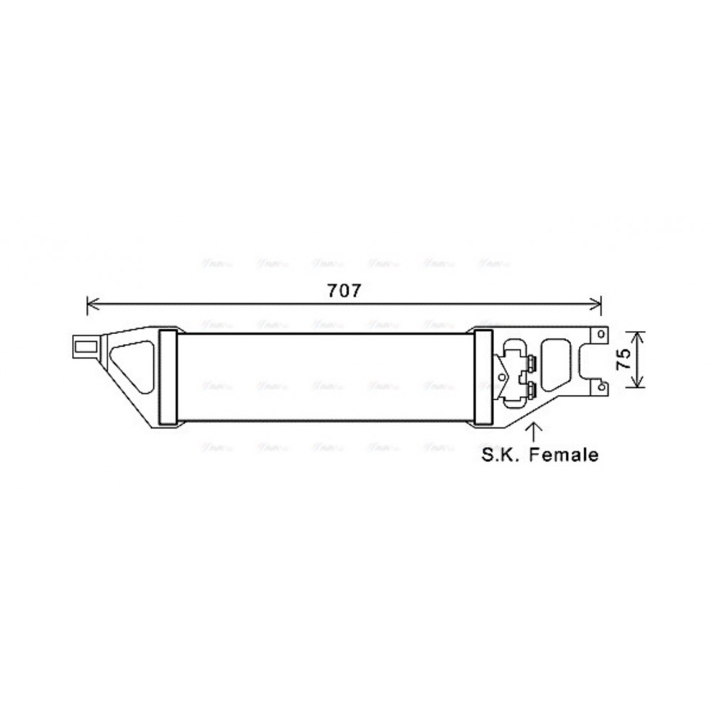 Image for AVA Cooling - Oil Cooler