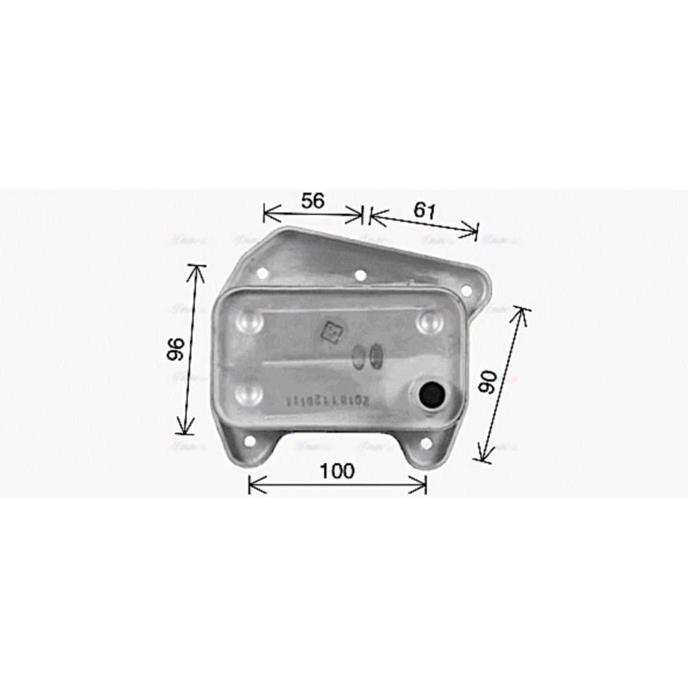 Image for AVA Cooling - Oil Cooler