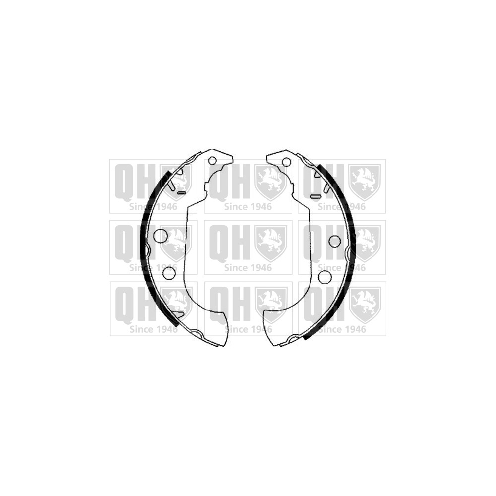 Image for QH BS833 Brake Shoes