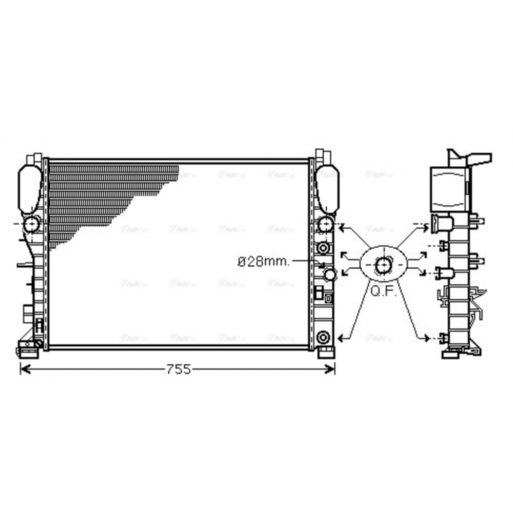 Image for AVA Cooling - Radiator