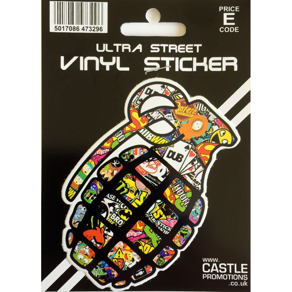 Image for Castle V588 Stickerbomb Grenade