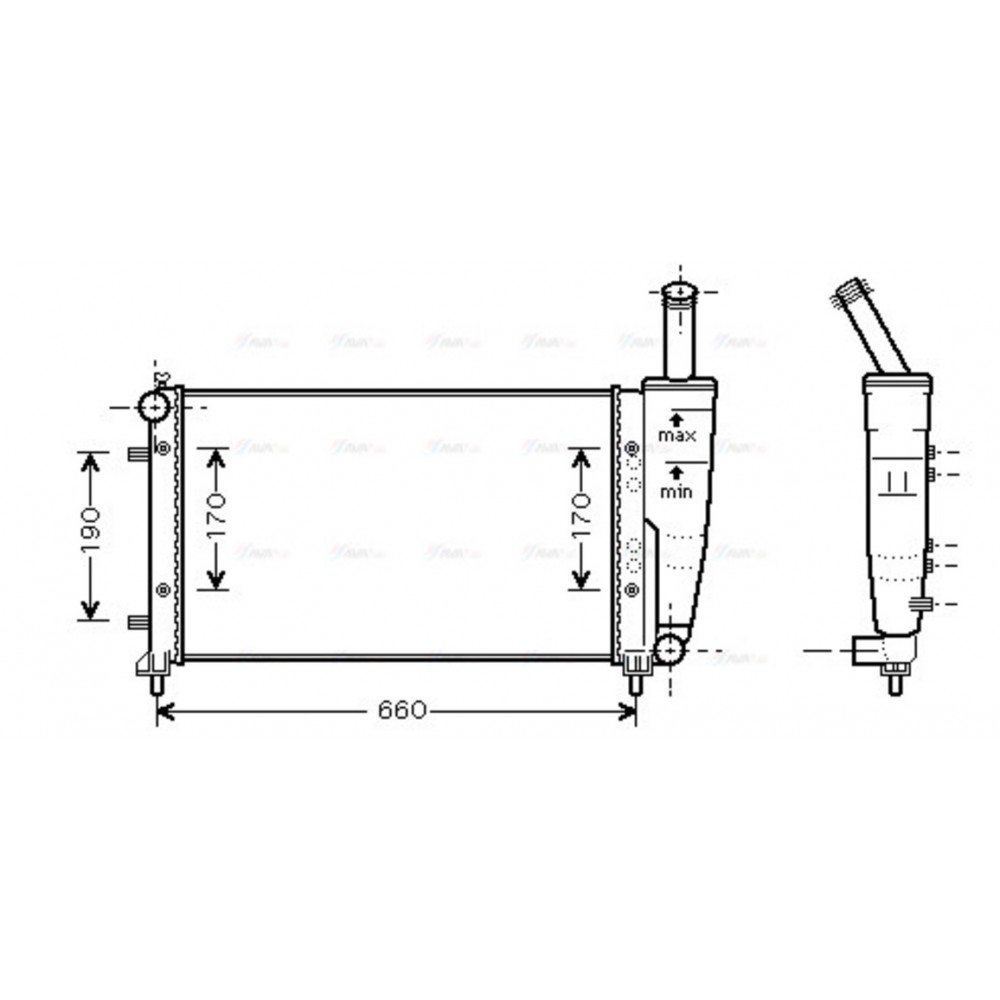 Image for AVA Cooling - Radiator