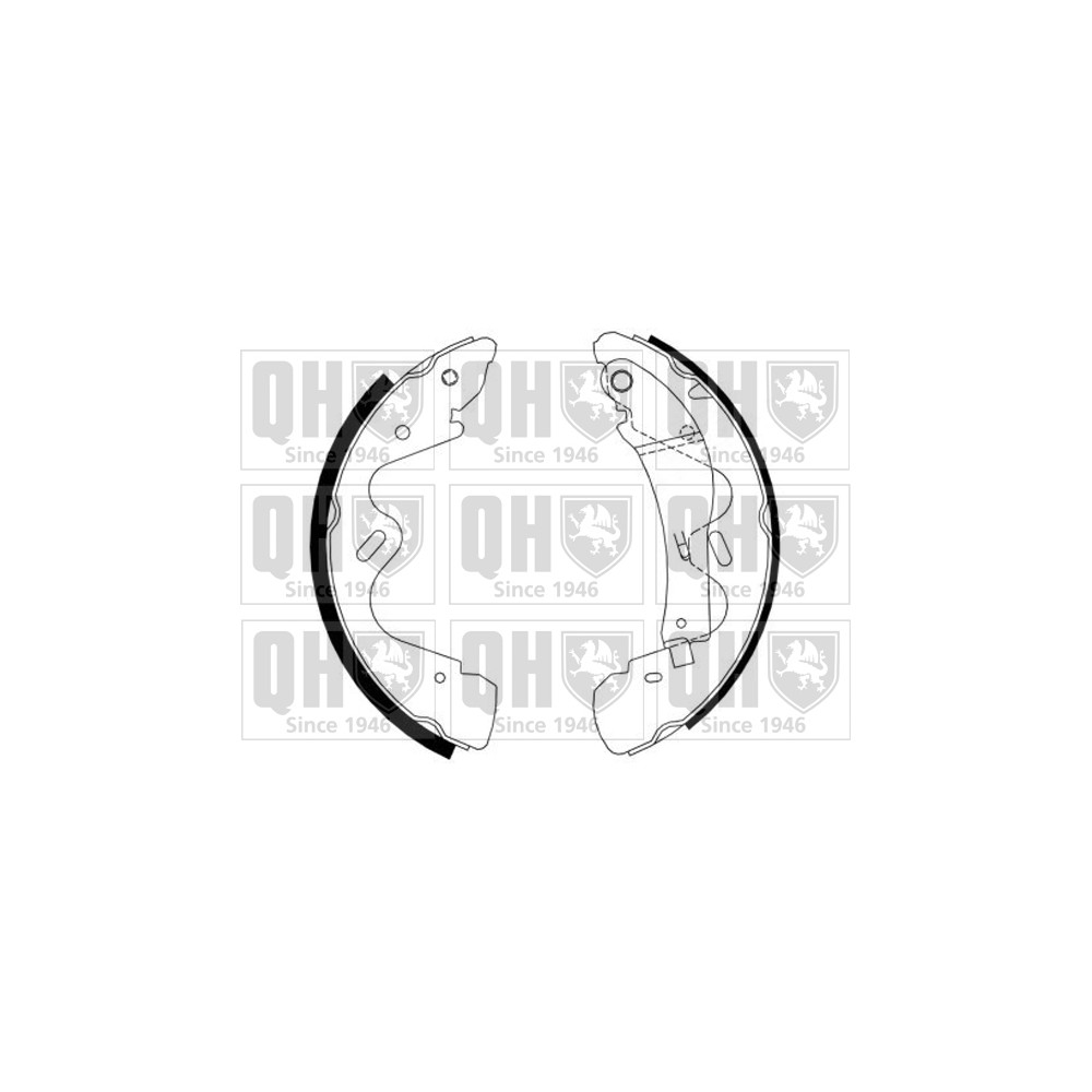 Image for QH BS1179 Brake Shoes