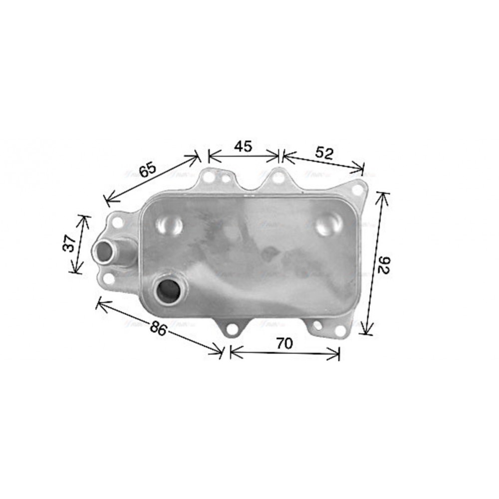 Image for AVA Cooling - Oil Cooler