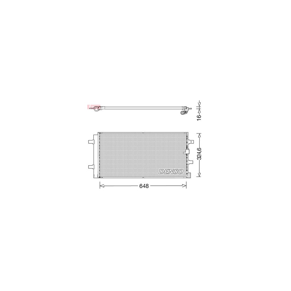 Image for Denso Condenser DCN02044