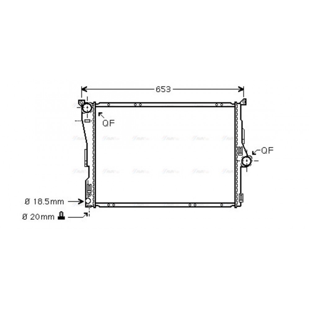 Image for AVA Cooling - Radiator