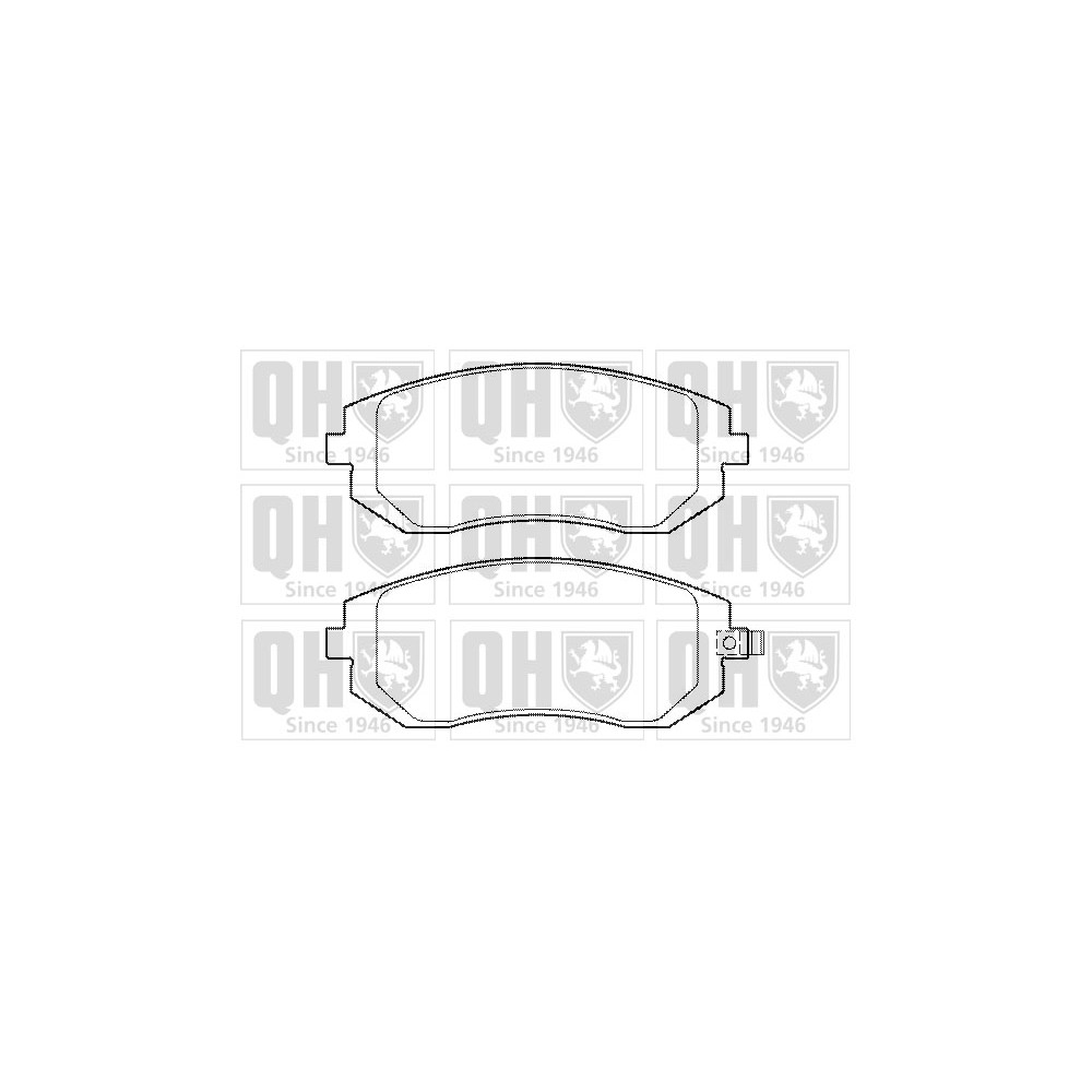 Image for QH BP1362 Brake Pad Set