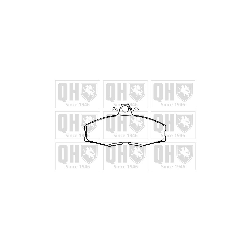 Image for QH BP234 Brake Pad Set