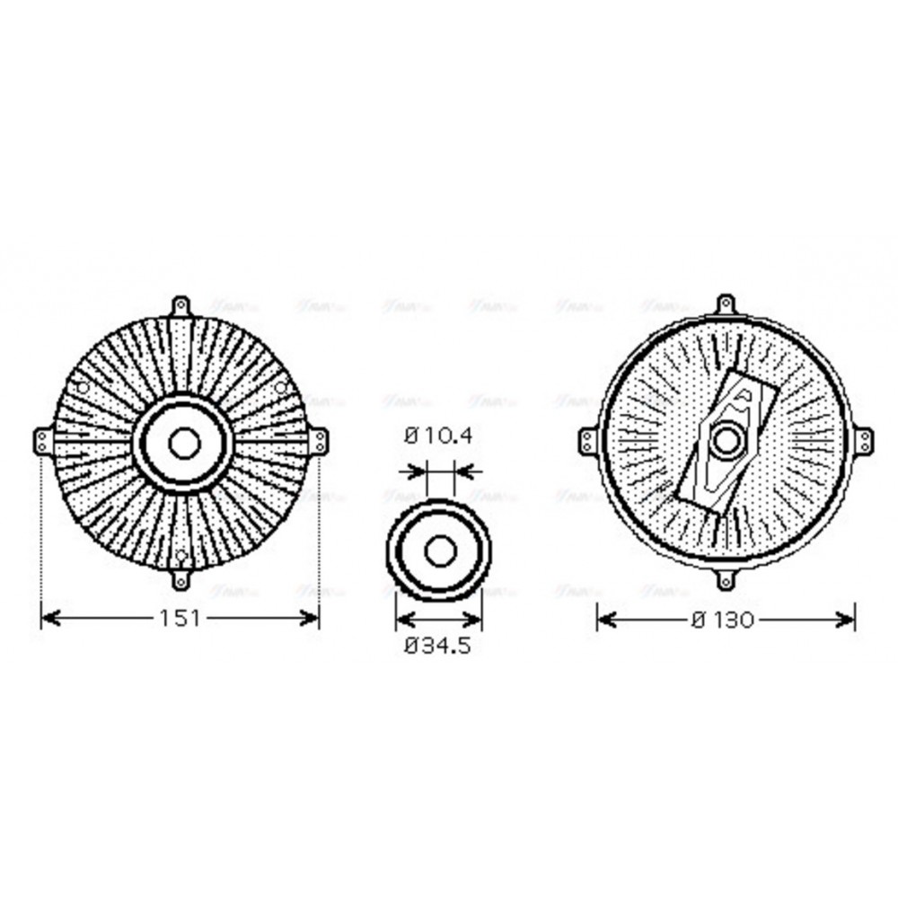 Image for AVA Cooling - Fan Clutch