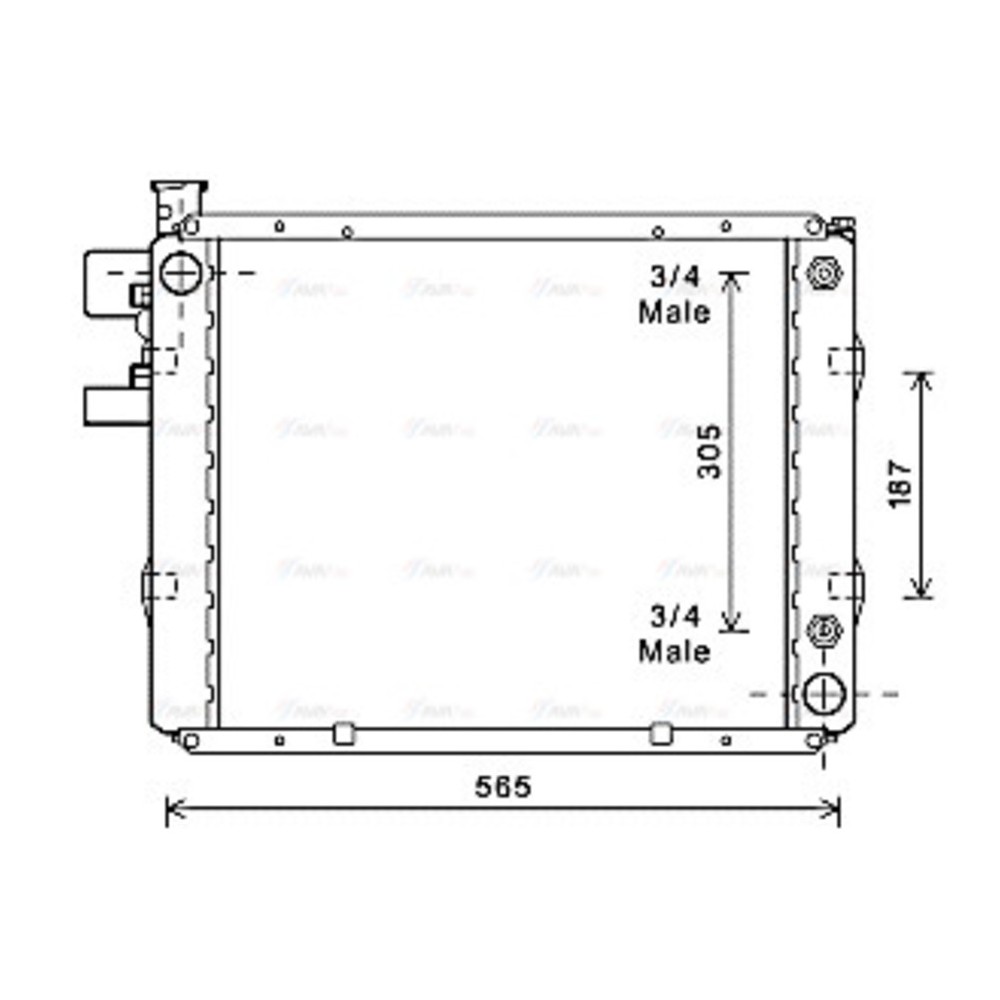 Image for AVA Cooling - Radiator