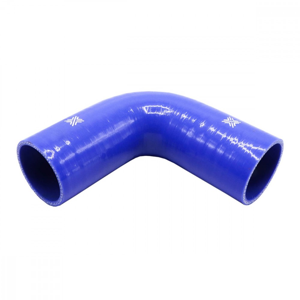 Image for Pipercross Performance Silicone HoseBlue 90Â° 63mm bore  152m