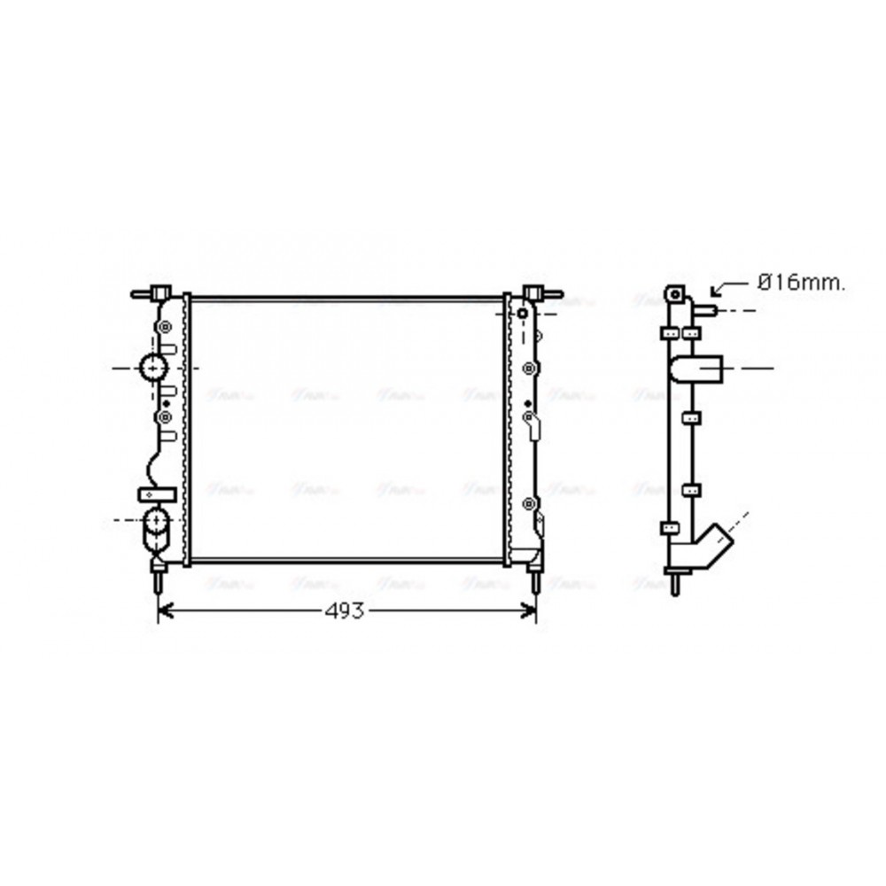 Image for AVA Cooling - Radiator