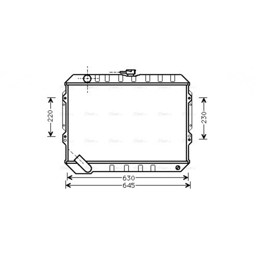 Image for AVA Cooling - Radiator