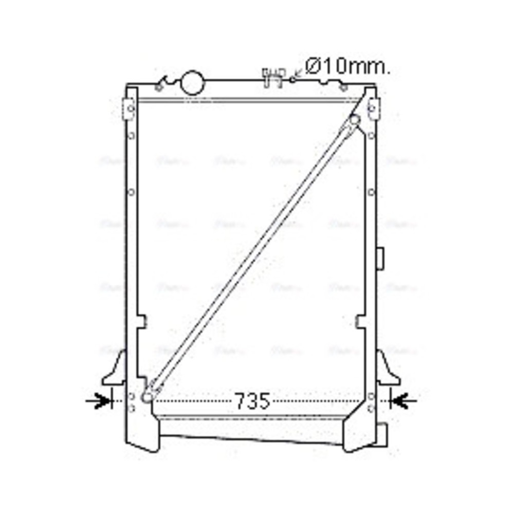 Image for AVA Cooling - Radiator