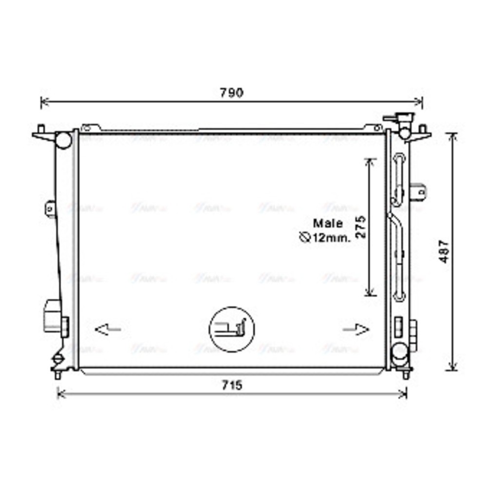 Image for AVA Cooling - Radiator