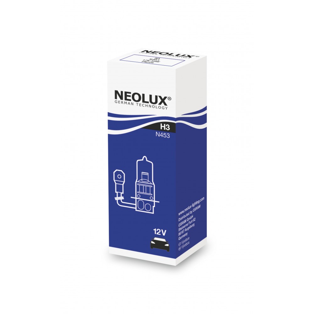 Image for Neolux N453 12v 55w H3 (453) Single box