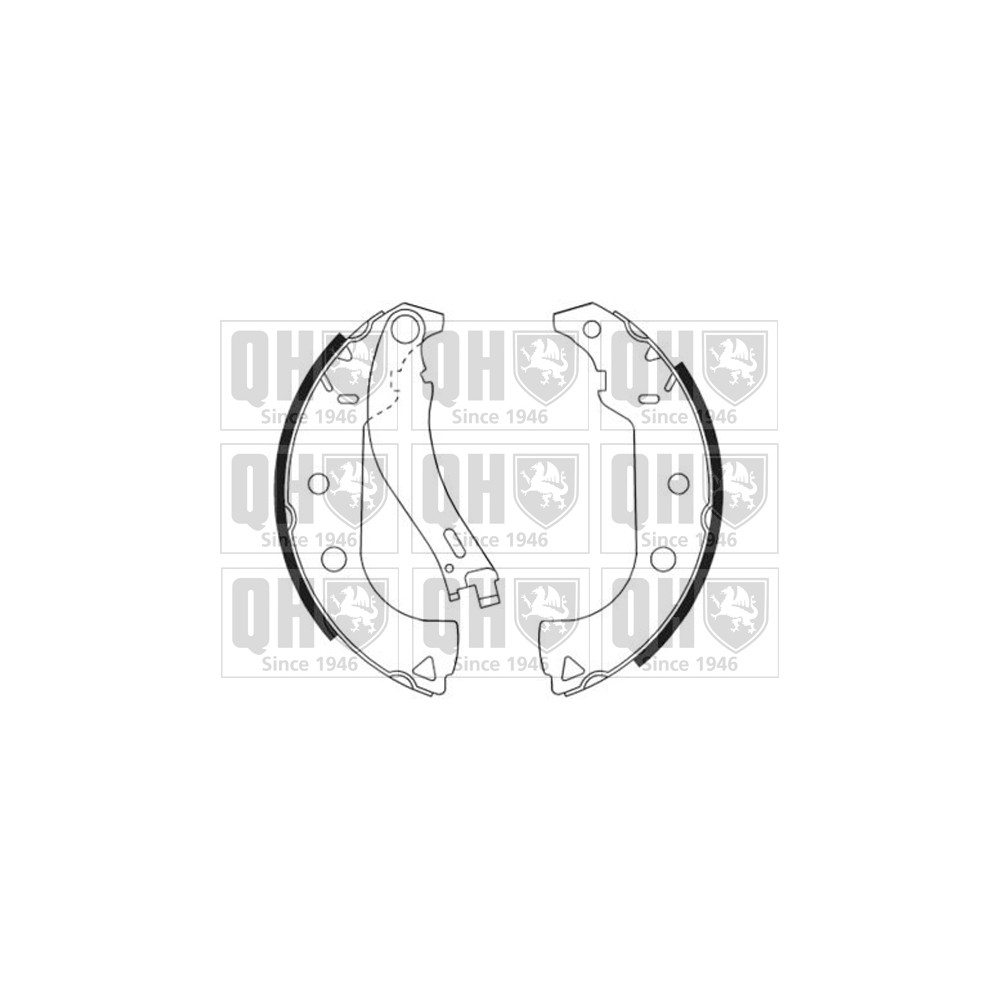 Image for QH BS1167 Brake Shoes