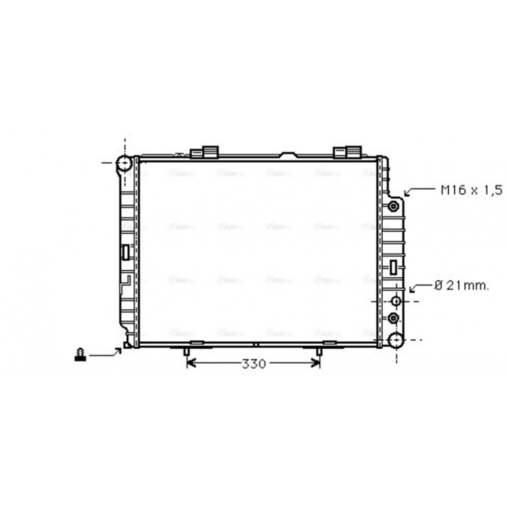 Image for AVA Cooling - Radiator