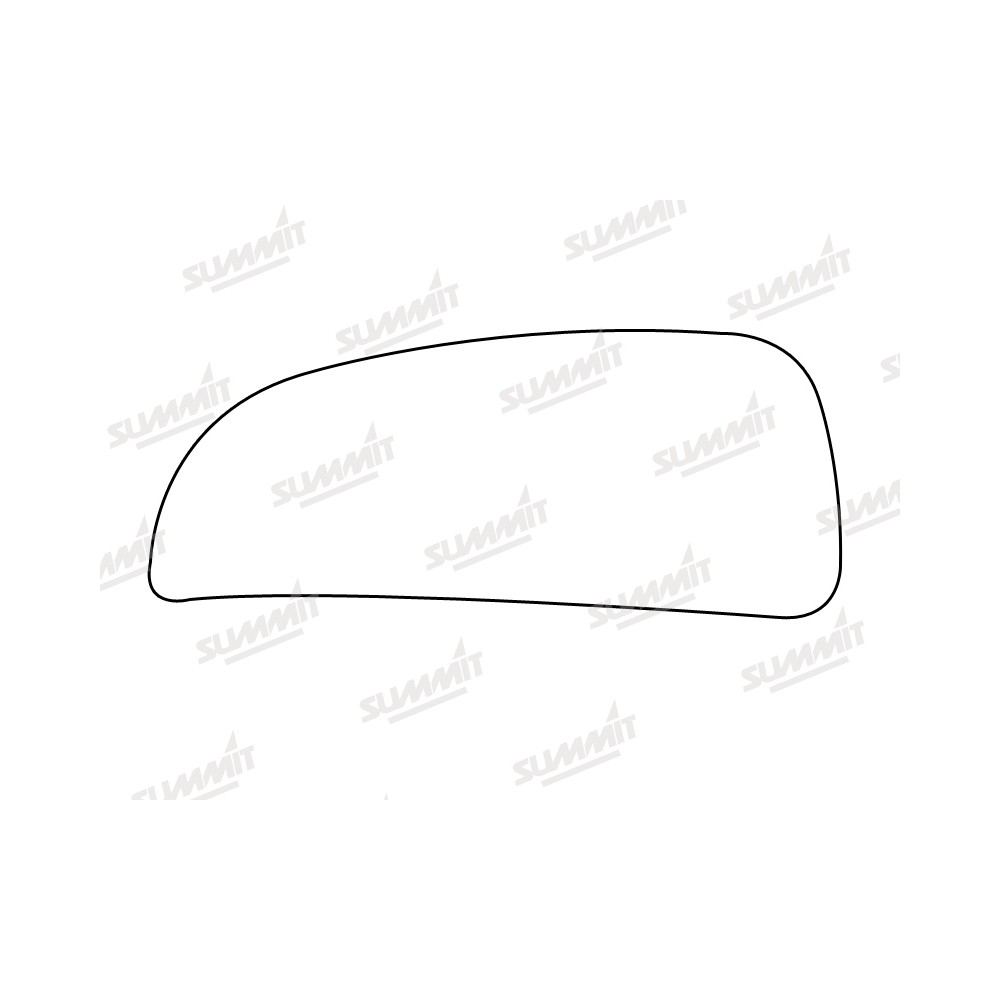 Image for Stick-On Commercial Lower Blind-Spot Mirror Glass Citroen Ju