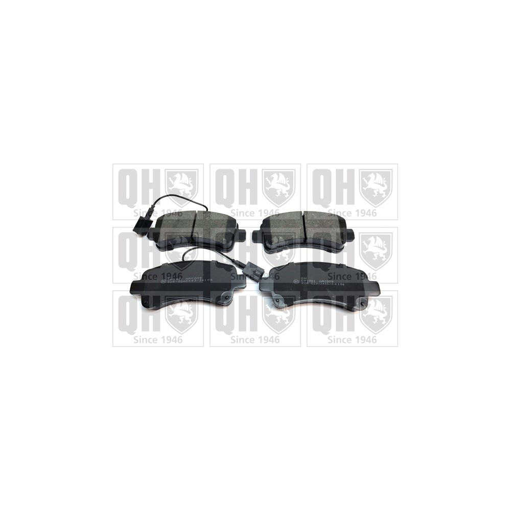 Image for QH BP1875 Brake Pad Set