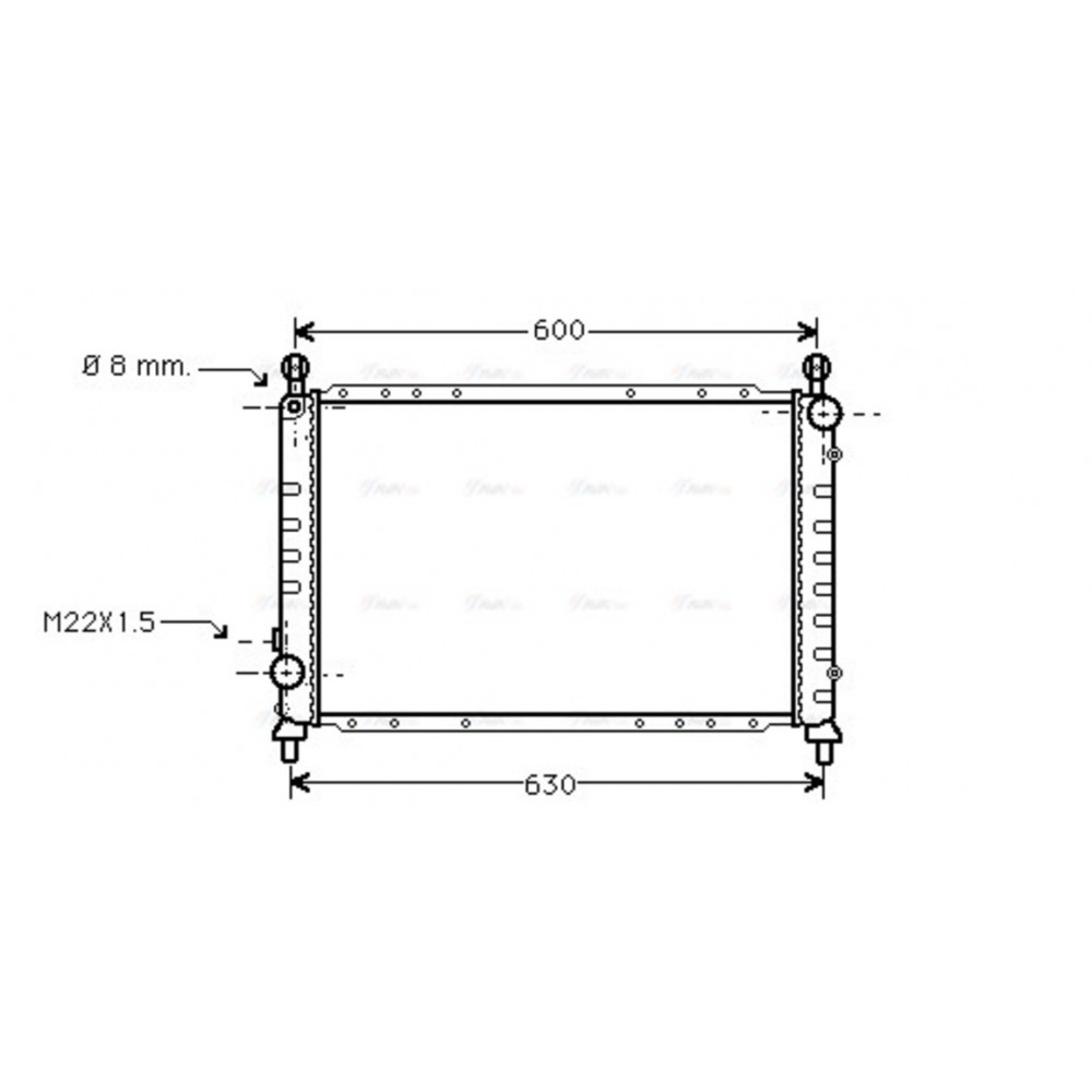 Image for AVA Cooling - Radiator