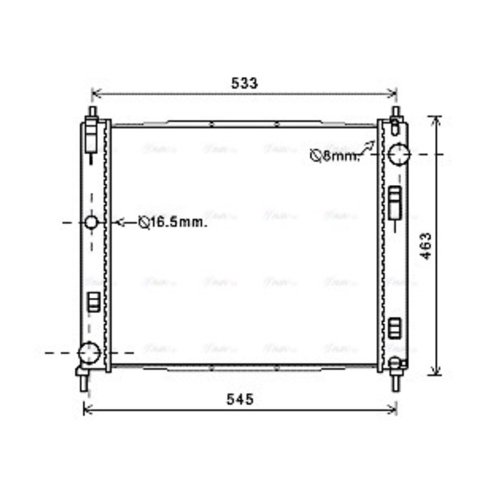 Image for AVA Cooling - Radiator