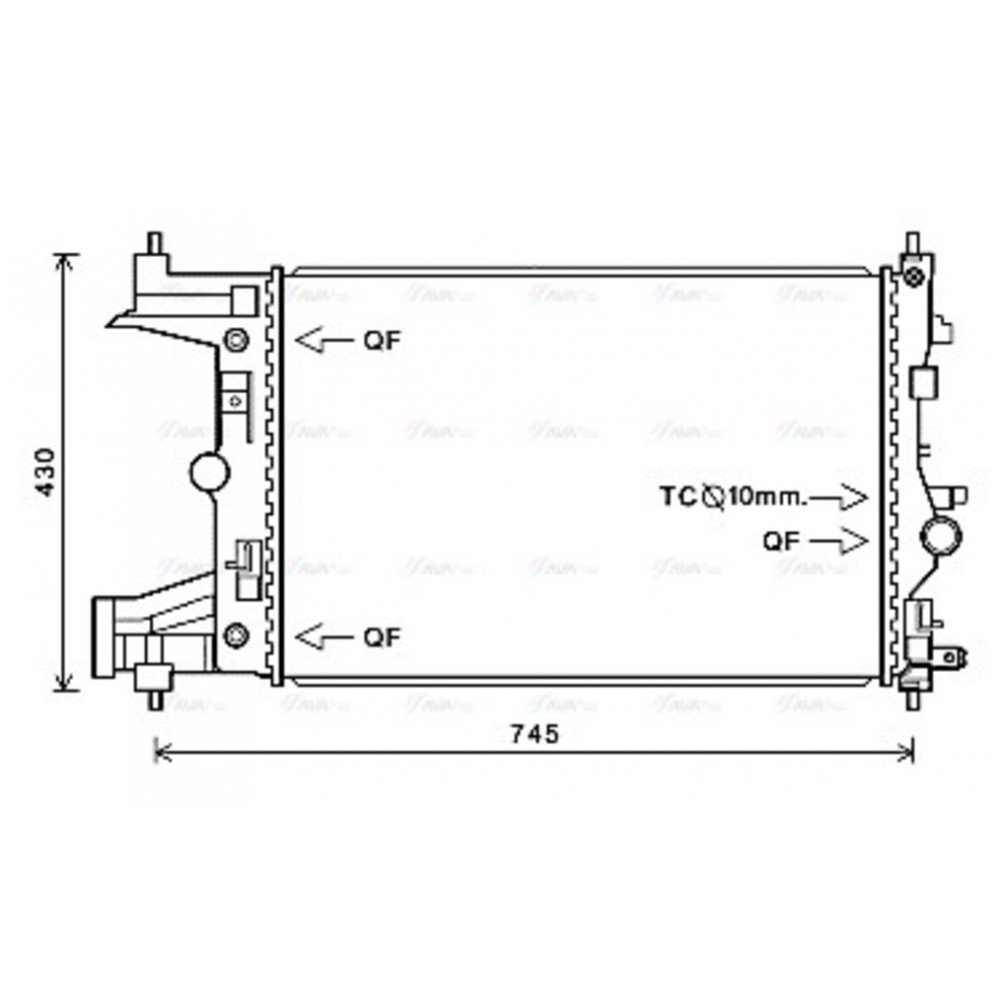 Image for AVA Cooling - Radiator