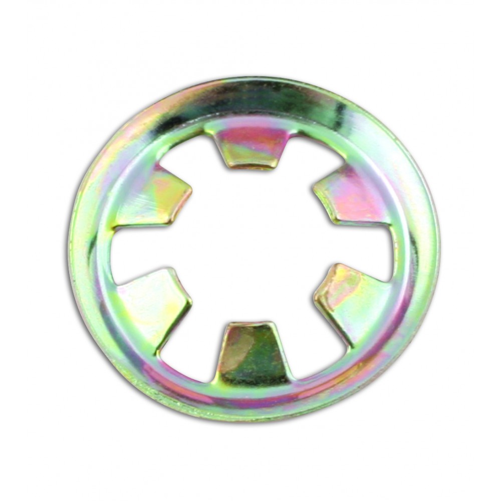 Image for Connect 32721 Flat Push On Clip-Round Type 8.0mm Pk 100