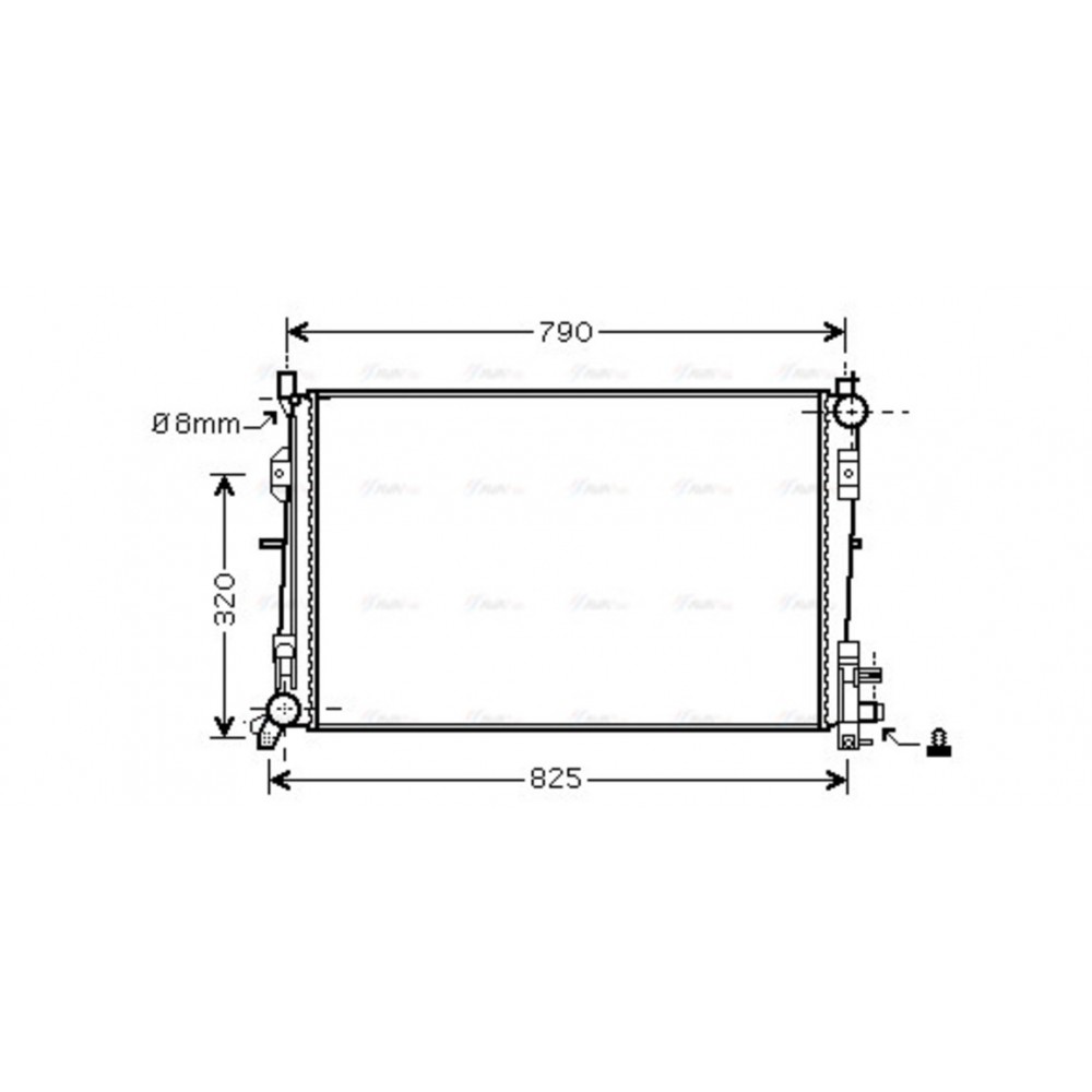 Image for AVA Cooling - Radiator