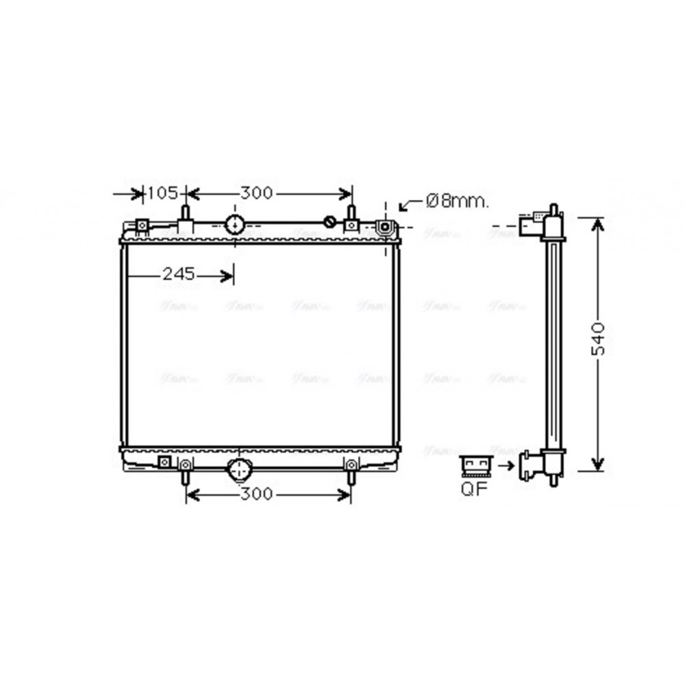 Image for AVA Cooling - Radiator