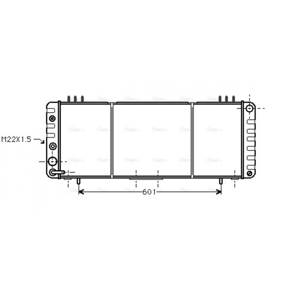 Image for AVA Cooling - Radiator