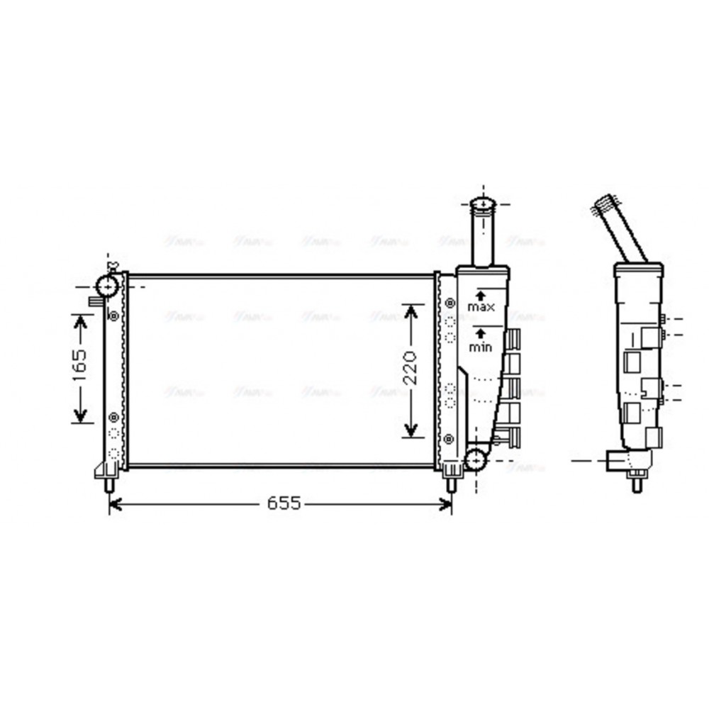 Image for AVA Cooling - Radiator