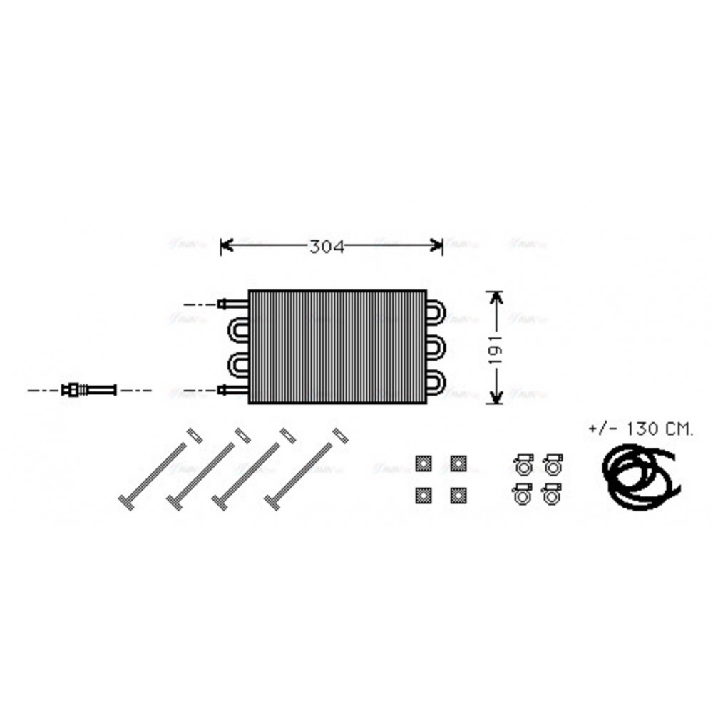 Image for AVA Cooling - Oil Cooler