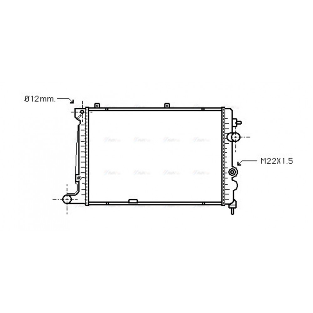 Image for AVA Cooling - Radiator